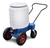 110 Litre 4 Wheel Electric Mixer and Trolly