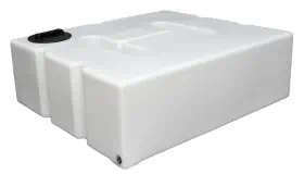 460l Flat tank 8" plain lid