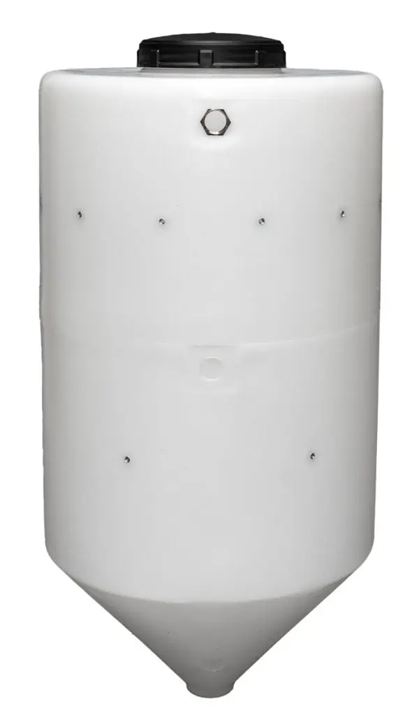 200l Conical Tank with 8" vented lid