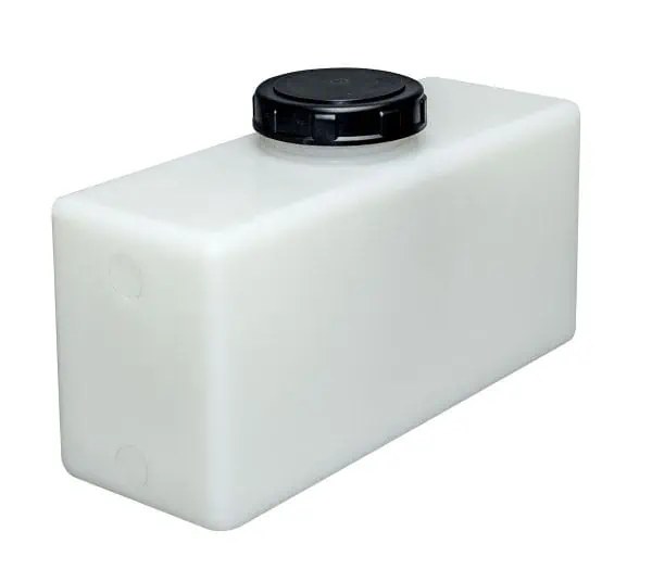 12 litre Upright Tank Plain (no Outlet) 4" Plain Lid