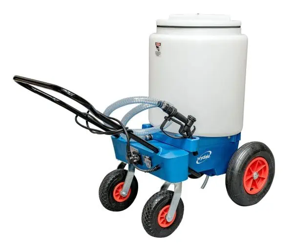 110 $ wheel mixer with pump