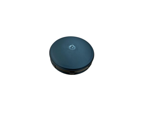 8 inch lid with a spring vent in the middle to fit external theadform.